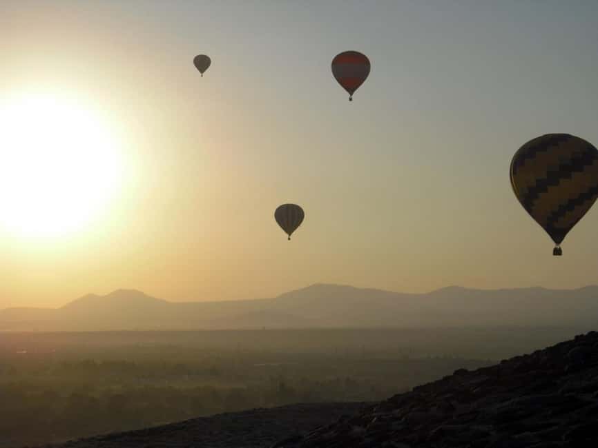 CDMX: Teotihuacan Hot Air Balloon with Breakfast - What $160 buys you