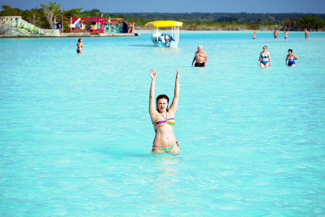 Chacchoben & Bacalar Combo Excursion Costa Maya - Bacalar Lagoon and the seven shades of blue