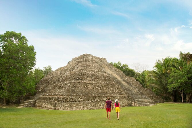 CHACCHOBEN Ruins and BACALAR Lagoon Boat Excursion from Costa Maya - Lunch, fruit, tacos, and drinks
