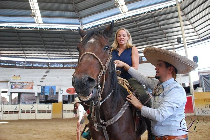 Charreria heritage tour be a charro for a day - Riding inside the charro arena
