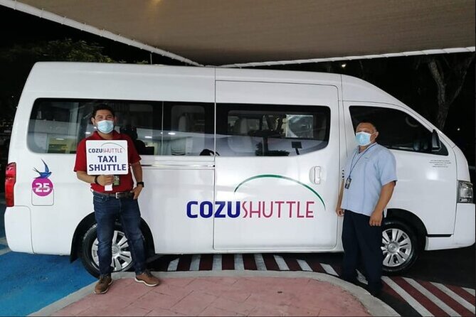 Cheaper Shared Shuttle from airport to any resort in Cozumel - Leaving Cozumel Airport without the taxi crush