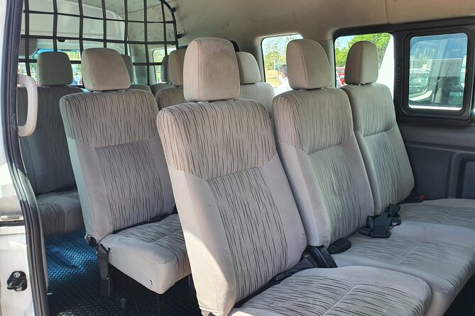 Cheaper Shared Shuttle from airport to any resort in Cozumel - Friendly staff and uneven communication