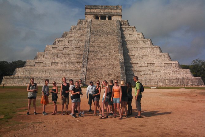 Chichen Itza Cenote and Magic Izamal - The cenote stop: cool water after hot stone