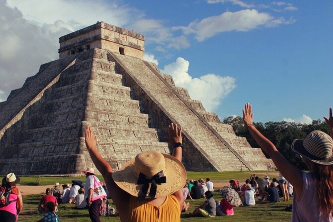 Chichen Itza, Cenote & Valladolid Tour with Lunch - Swimming in a sacred limestone cenote
