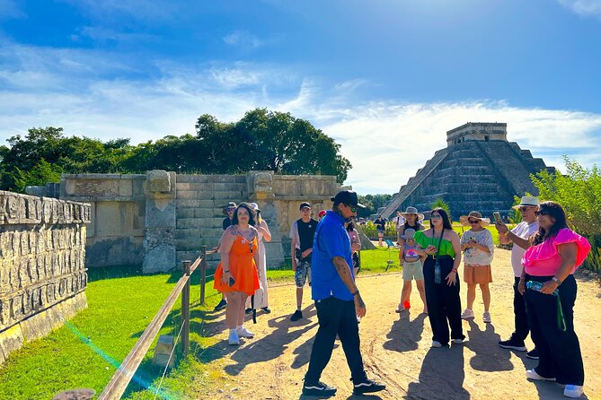 Chichen Itza Early Access Private Tour with Buffet Lunch - A cenote swim followed by lunch at Real Mayab