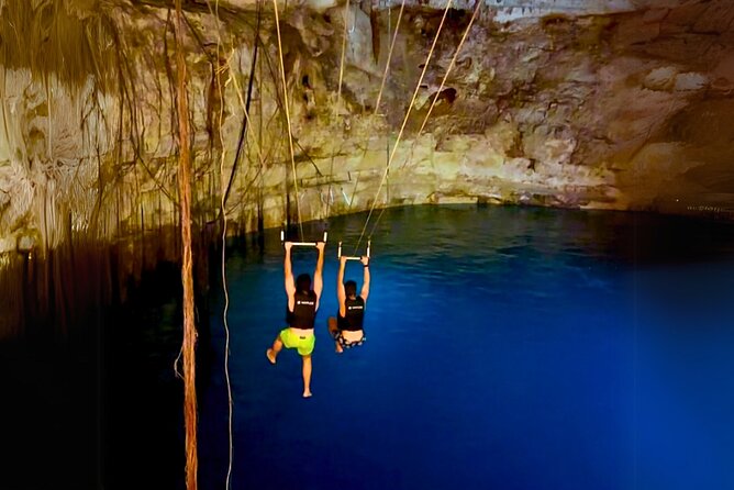Chichen Itza Gastronomic, Valladolid and Cenote Extremo - NoolHa cenote and the zip line
