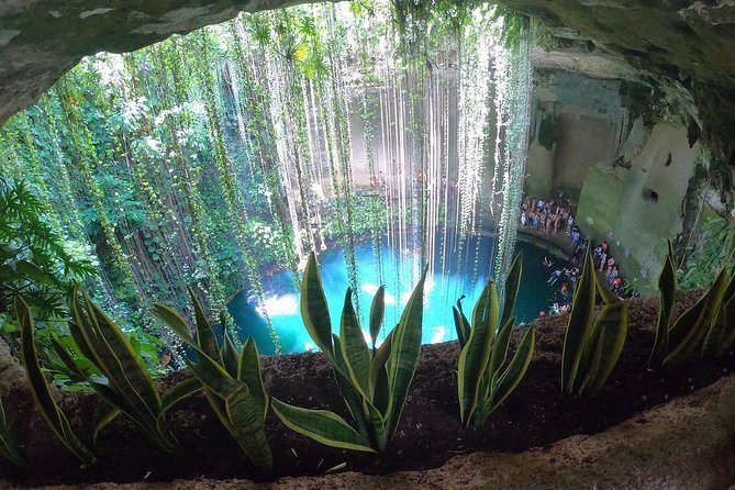 Chichen Itza LDS tour all inclusive from Cancun (Private) - Swimming at Cenote Ik Kil