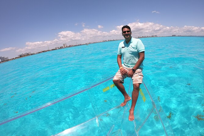 Clearboat: Glass-bottom boat ride to the Caribean Sea - Drinks, comfort, and what the $35 price buys