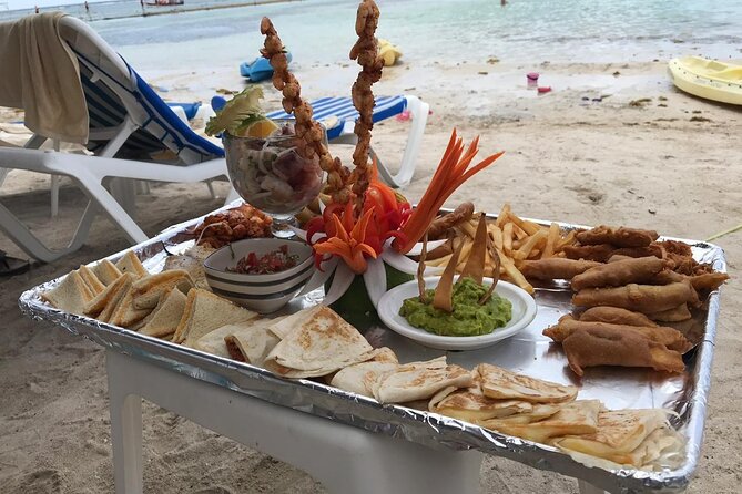 Costa Maya Beach Break All Inclusive From Port - Lunch, ceviche, and the open bar