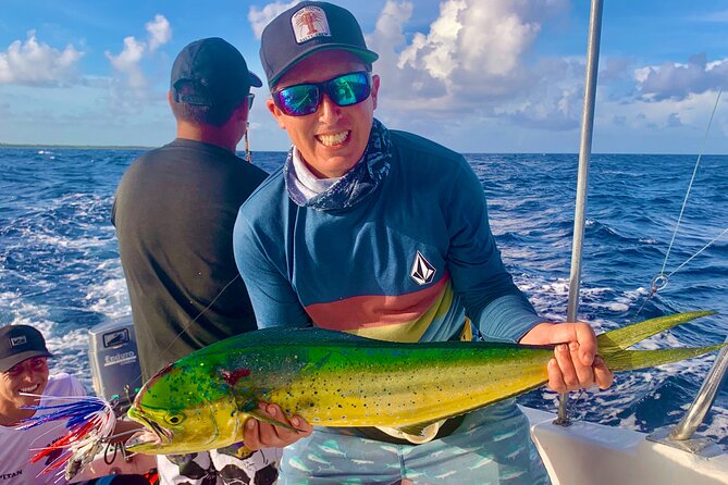 Costa Maya Sport Fishing - The catch-and-cook finish at Nacional Beach Club