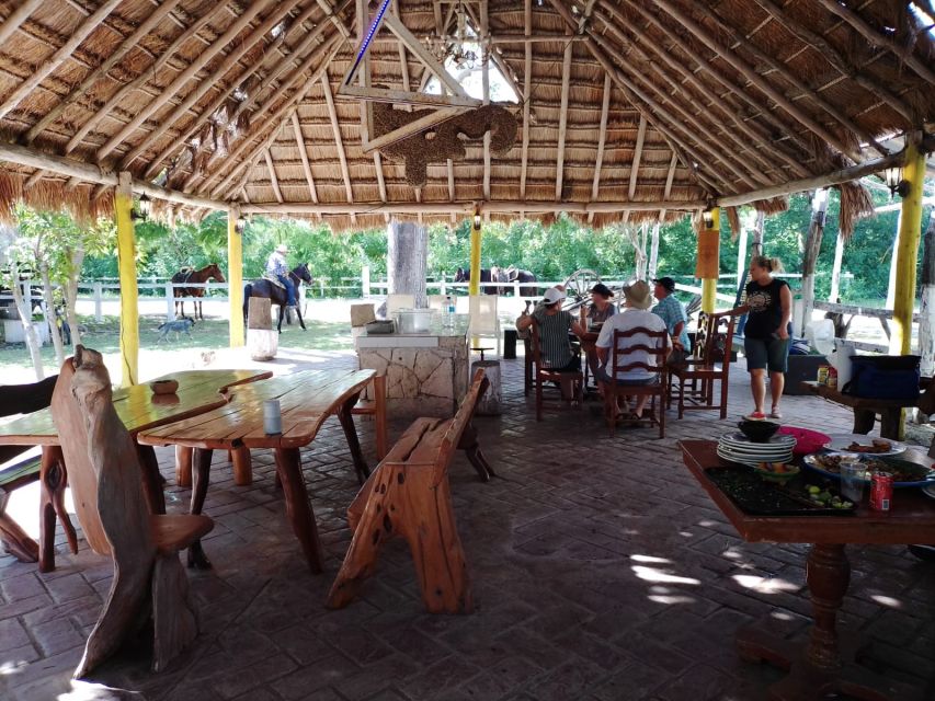 Cozumel: 5-Hour Private Caves and Ruins Tour with Lunch - Into the jungle at Buenavista Ranch