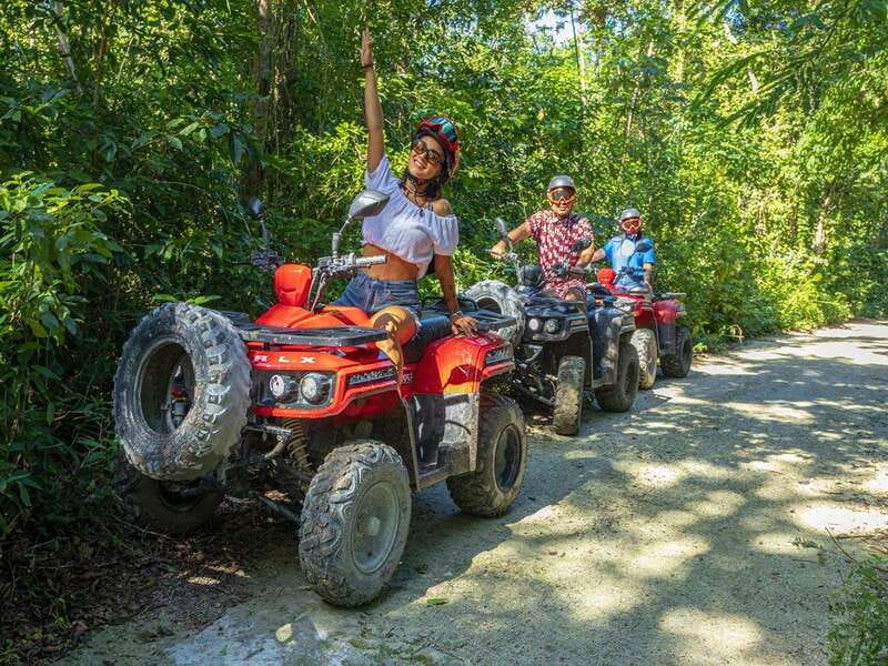 cozumel: ATV adventure with caverns, ruins with transfer - Quick take on the Cozumel ATV adventure