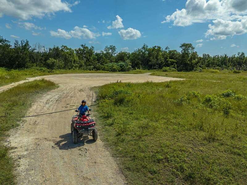cozumel: ATV adventure with caverns, ruins with transfer - El Cedral, village life, and the extra fee