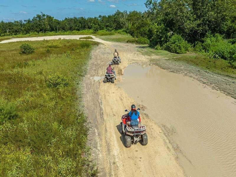 cozumel: ATV adventure with caverns, ruins with transfer - The tequila tasting on the way back