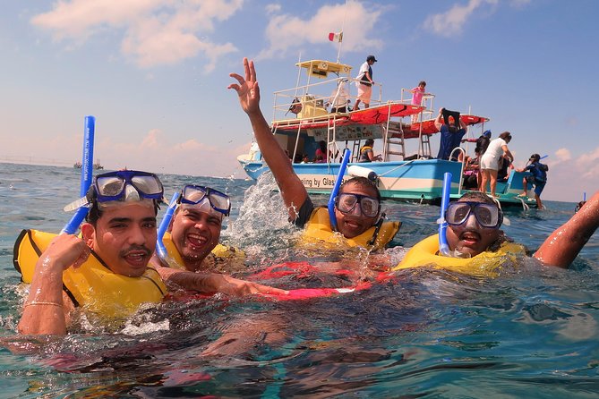 Cozumel Coral Reef Snorkeling by Glass Bottom Boat with Guide - Equipment, drinks, and reef-friendly habits