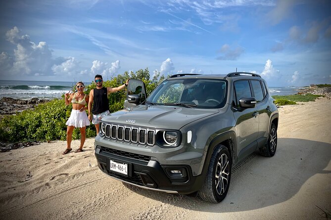 Cozumel: Customizable Private Jeep Excursion - Riding in the 2022 Jeep Renegade