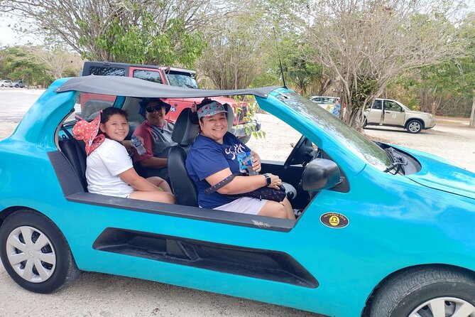 Cozumel In Buggy With Beach Time - Beginning among Cozumel’s monuments