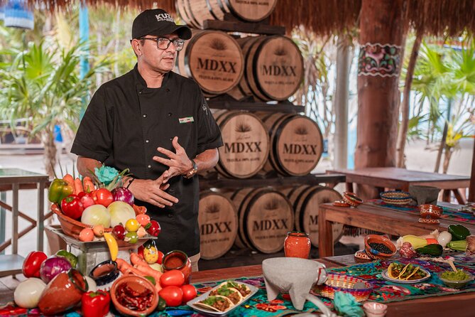 Cozumel: KUZÁ Beach Day, Buffet, Open Bar & Mexican Flavors Class - Buffet meals and the standard open bar