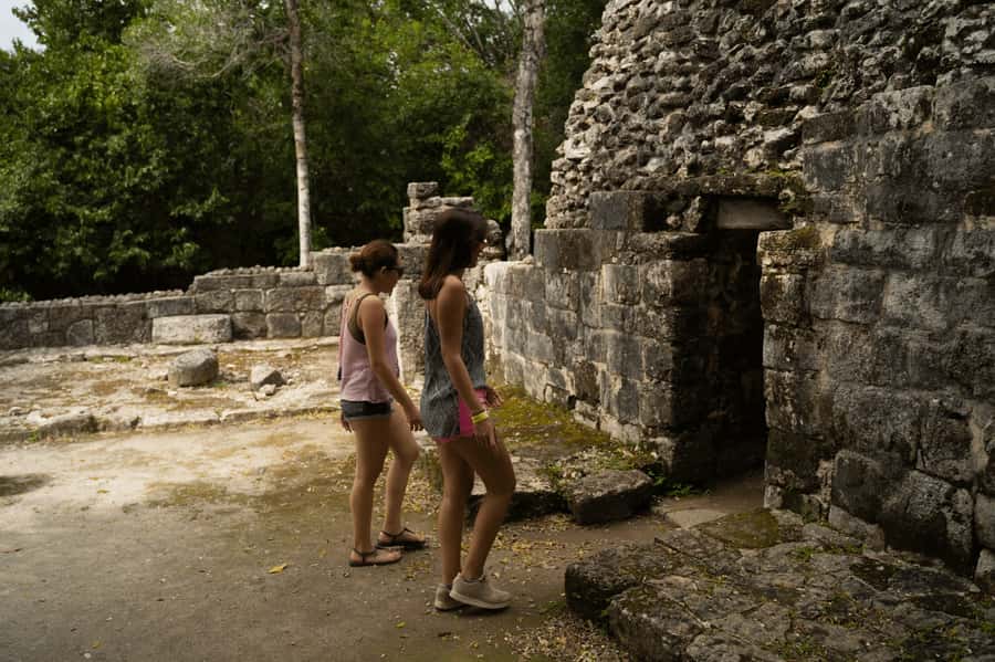 Cozumel: Mayan Ruins Guided Tour with Snorkeling & Lunch - Riding through Cozumel’s inland roads