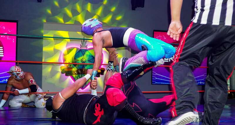 Cozumel: Mexican Lucha Libre Experience! Classic Package - The wrestling matches and ringside action