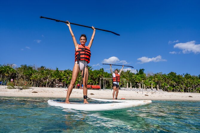 Cozumel: VIP Access Pass at KUZÁ Beach & Adventure Park - Lunch brings chips, guacamole, and Mexican flavors