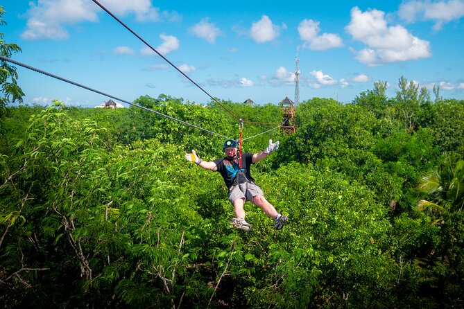 Cozumel zipline thrill adventures - Arriving at Awesome Cozumel Ziplines