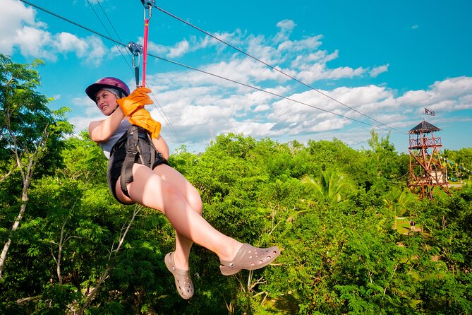 Cozumel zipline thrill adventures - Six towers through Cozumel’s jungle