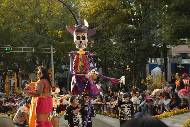 Day of the Dead Tour in Mexico City - Entering the cemetery after dark