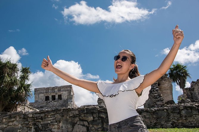 Day Trip To Tulum Mayan Ruins And Visit Cenote Nohoch With Lunch - Tulum’s clifftop ruins and Caribbean views