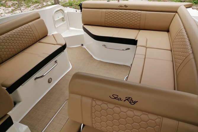 Deluxe Private Boats - 27 ft Sea Ray - Playa Palancar: read the schedule carefully