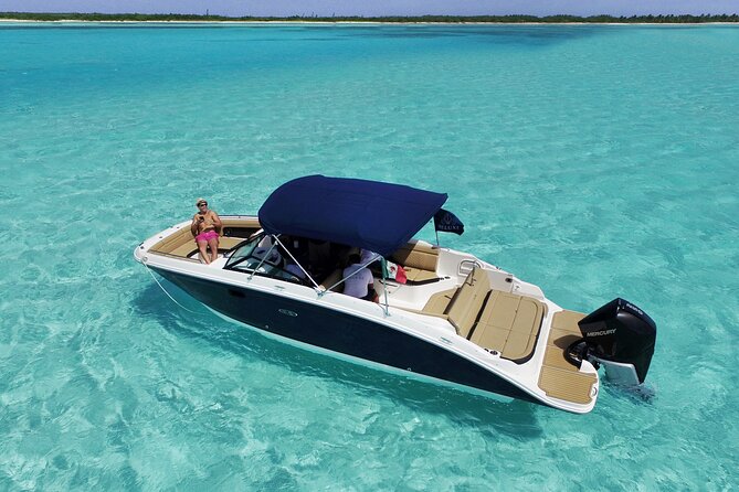 Deluxe Private Boats - 27 ft Sea Ray - What happens at the reef stops