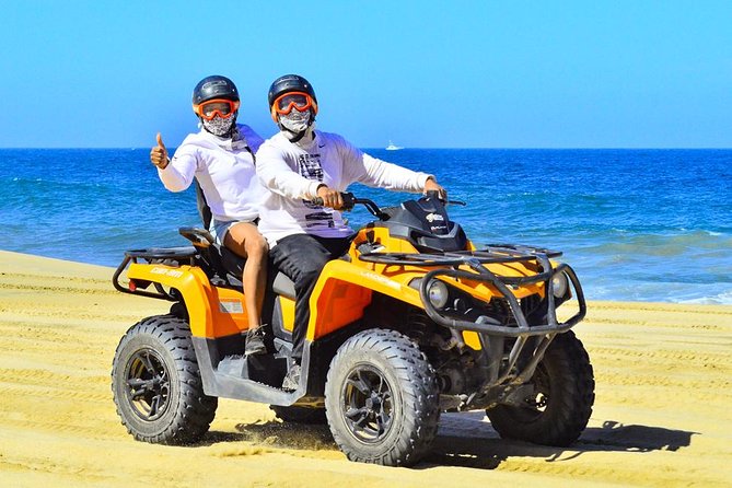 Desert 4x4 ATV Tour with Camel Ride Experience - The camel encounter and beach ride