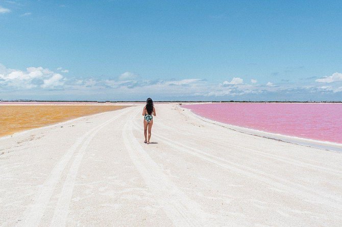 Discover the FABULOUS PINK WATERS at the Caribean (Las Coloradas+Río Lagartos) - Lunch in Río Lagartos