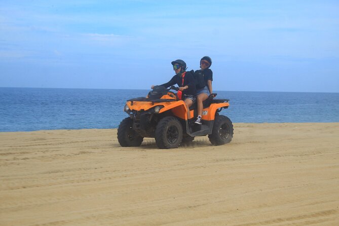 Double ATV Migriño Beach & Desert - Learning the ATV before the scenery opens up