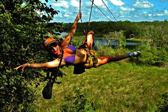 Drive an Atv shared, swim in a Cenote and ziplines in the Cancun - What the Cancun jungle package is really like