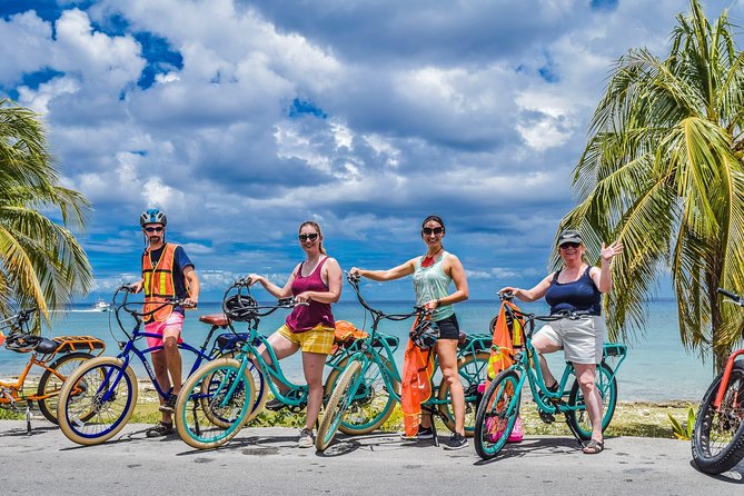 E-Bike Adventure in Cozumel - West Side Ride N' Snorkel - Skyreef Beach Club and the reef stop
