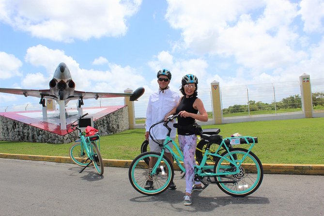E-Bike City Tour though Cozumel & Taco Tasting Tour - Three tacos at Guisados