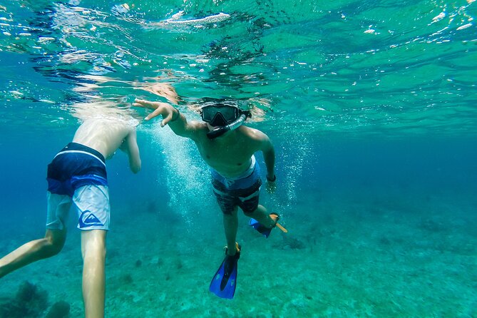 E-bike West Coast Snorkeling Tour - Skyreef Beach Club: the main water stop