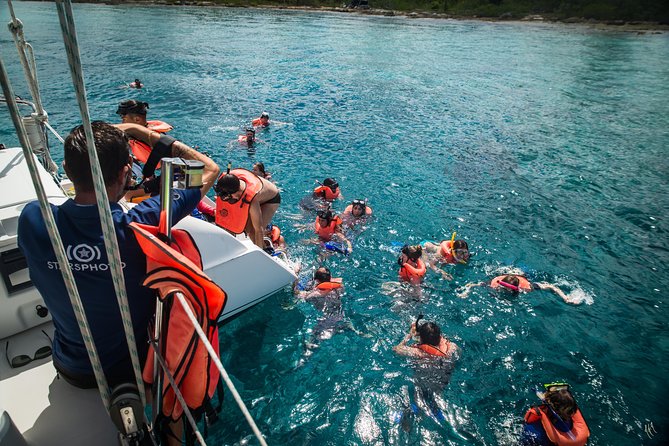 El Cielo Cozumel Snorkel tour by Catamaran - Ceviche, chips, beer, and margaritas