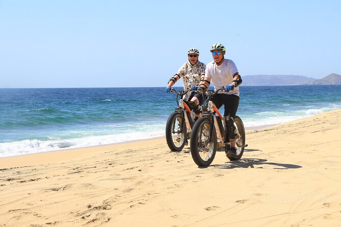 Electric Bike and Beach Camel Ride with Mexican Buffet Lunch - Getting ready at Tierra Sagrada
