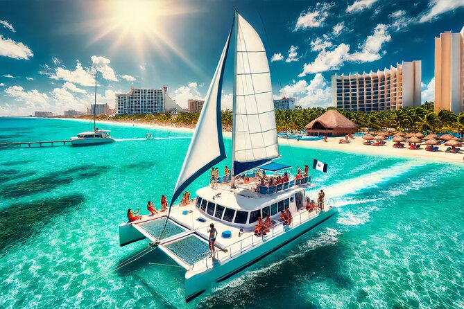 Exciting Catamaran Tour to Isla Mujeres, from Cancún! - What your $59 day actually includes