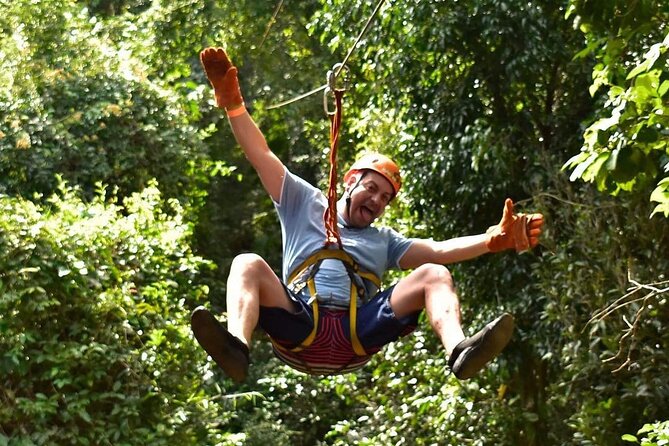 Extreme Horses Adventure with ATV, Ziplines & Cenote - Zip lines and hanging bridges
