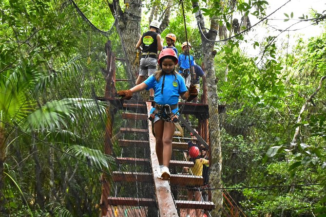 Extreme Horses Adventure with ATV, Ziplines & Cenote - ATV riding through the jungle area