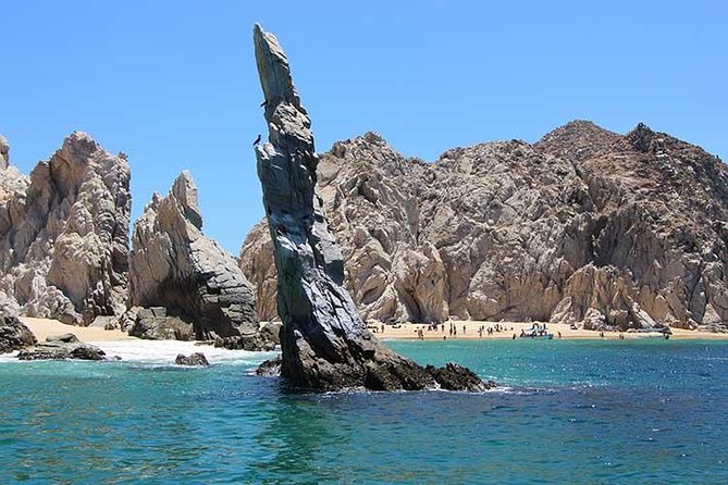 Famous Arch tour with Glass Bottom Boat. - Lover’s Beach and the first rock views