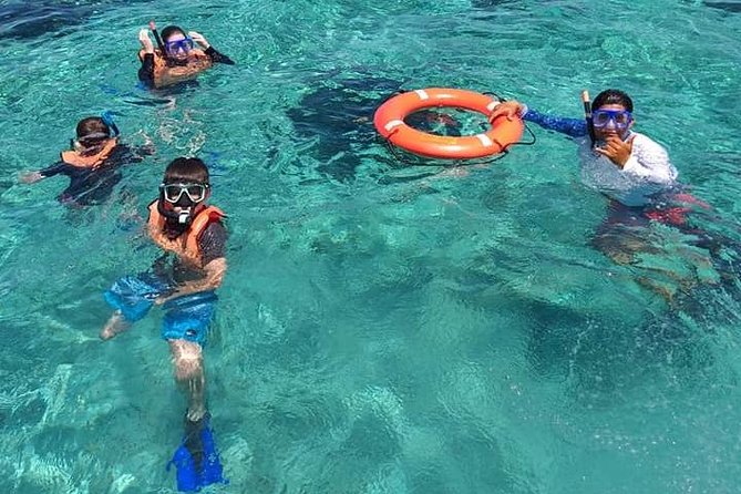 "First Lady" Private Snorkel & El Cielo Sandbar Combo - Drinks, shade, and the small comforts