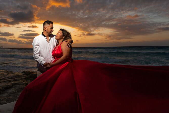 Flying dress photoshoot cancun - Why the photographer and assistant matter