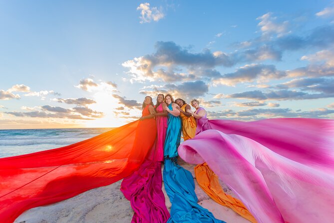 Flying dress photoshoot cancun - Getting there from your hotel