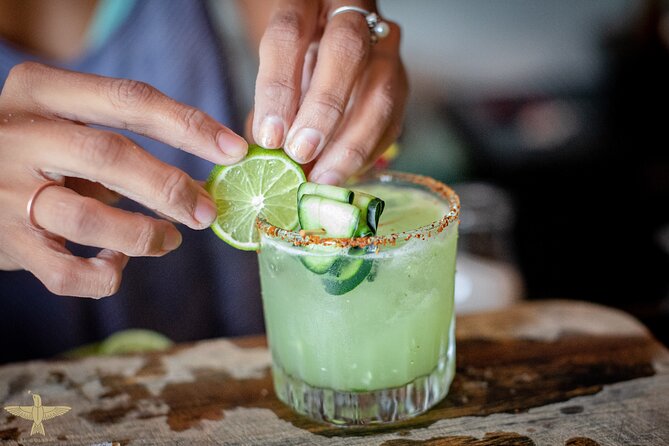 Food & Mixology Tour:Tequila,Tacos, Mezcal and Agave Cocktails - Bar La Playa: a jalapeño margarita with real bite