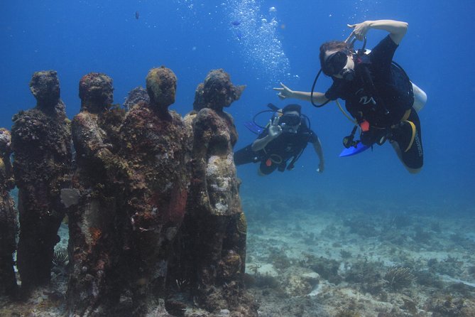 For certified Divers Experience the Under Water Museum and the Manchones Reef - Equipment, instruction, and group size