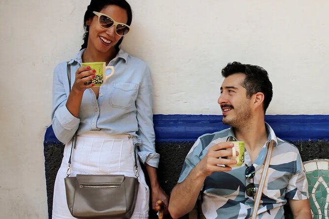 Frida Kahlo VIP [Museum Tickets Included] Walk, Markets & Churros - Parque Frida Kahlo and the old ahuehuete trees